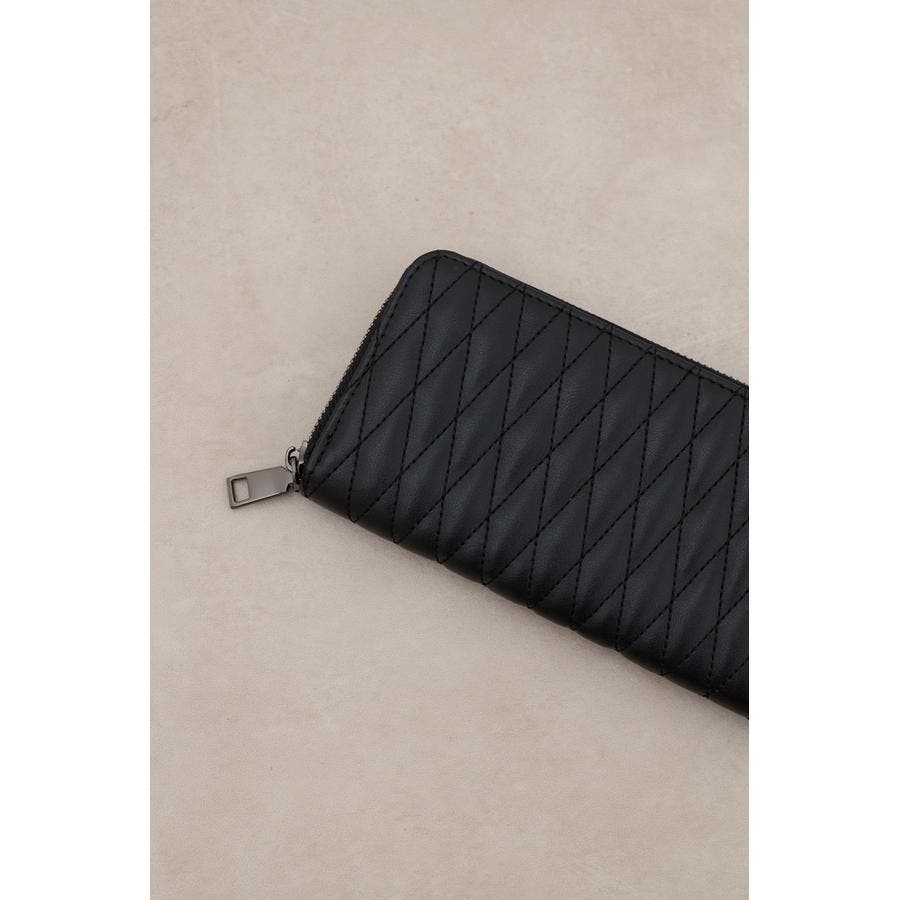 ダイヤモンドキルト長財布[品番：AZLW0021524]｜AZUL BY MOUSSY 