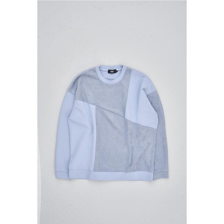 FAUX SUEDE SWITCHING PULLOVER[品番：AZLW0020568]｜AZUL BY MOUSSY