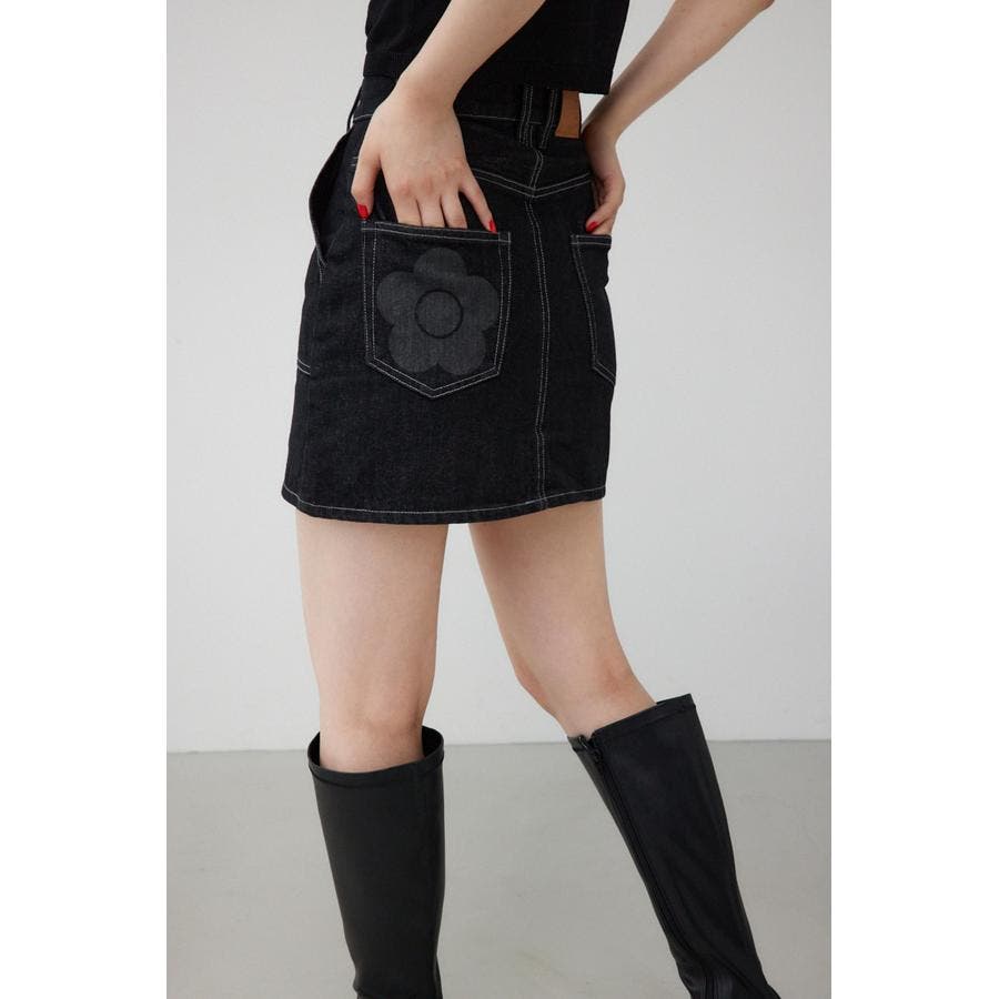 AZUL BY MOUSSY MARY QUANT×AZUL デニムミニスカート - メルカリ