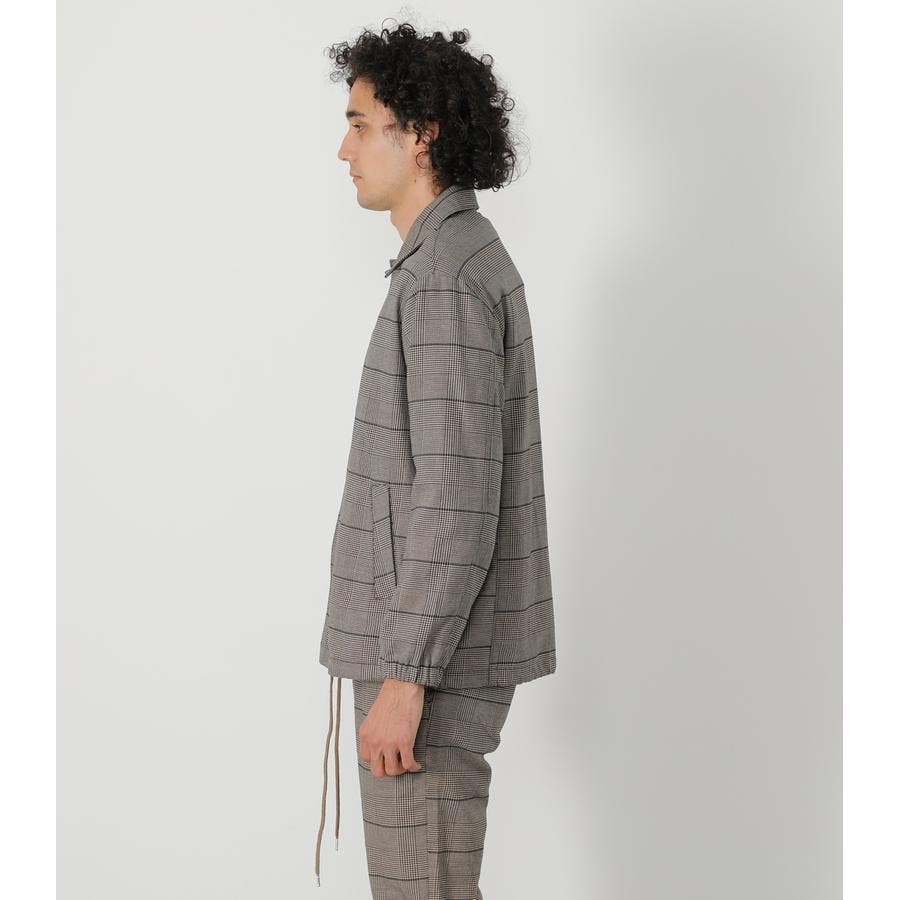 GLEN CHECK COACH JACKET[品番：AZLW0018470]｜AZUL BY MOUSSY  