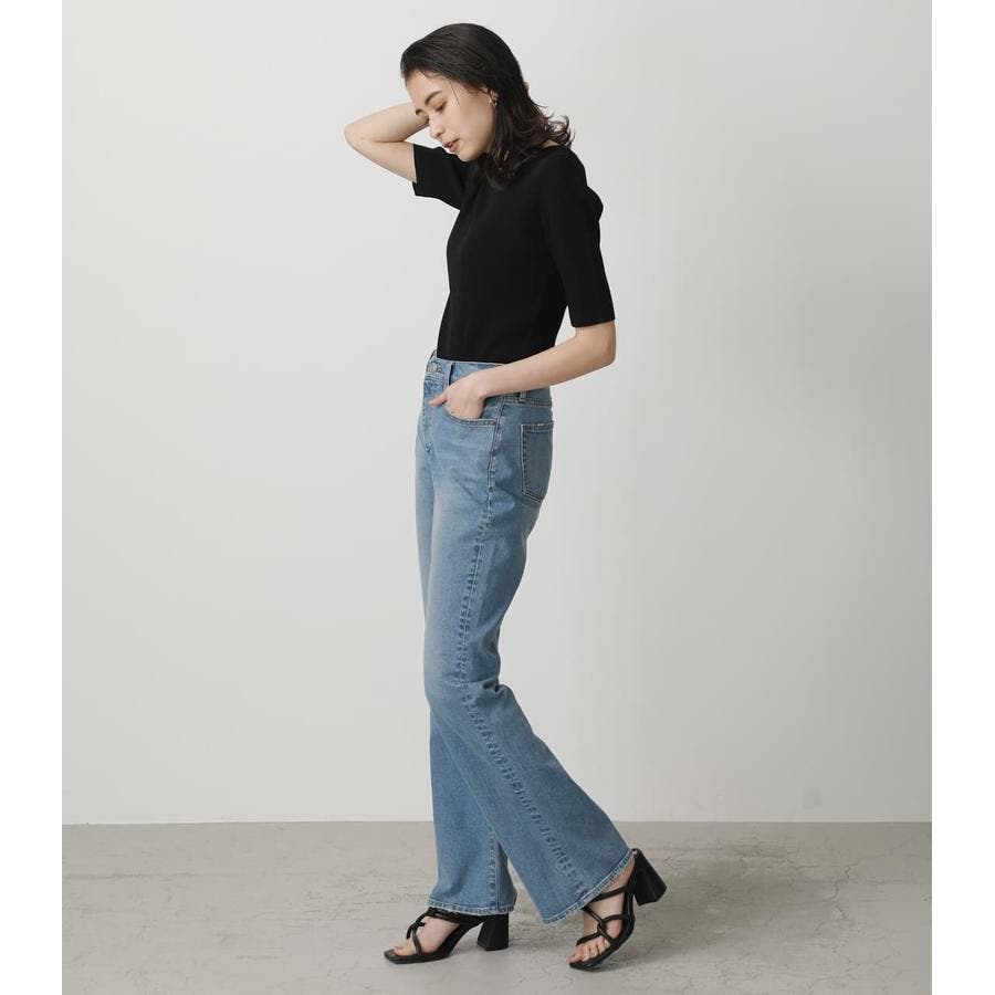 HIGH WAIST DENIM FLARE ２[品番：AZLW0018558]｜AZUL BY MOUSSY