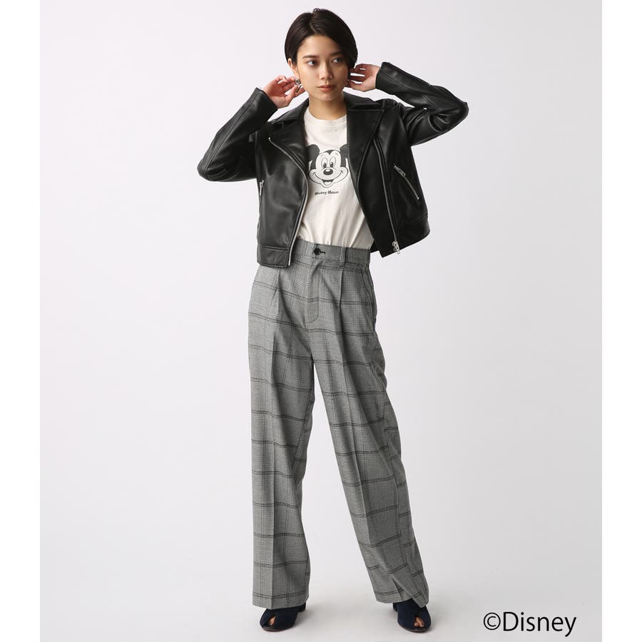 合皮ダブルライダースジャケット[品番：AZLW0012629]｜AZUL BY MOUSSY