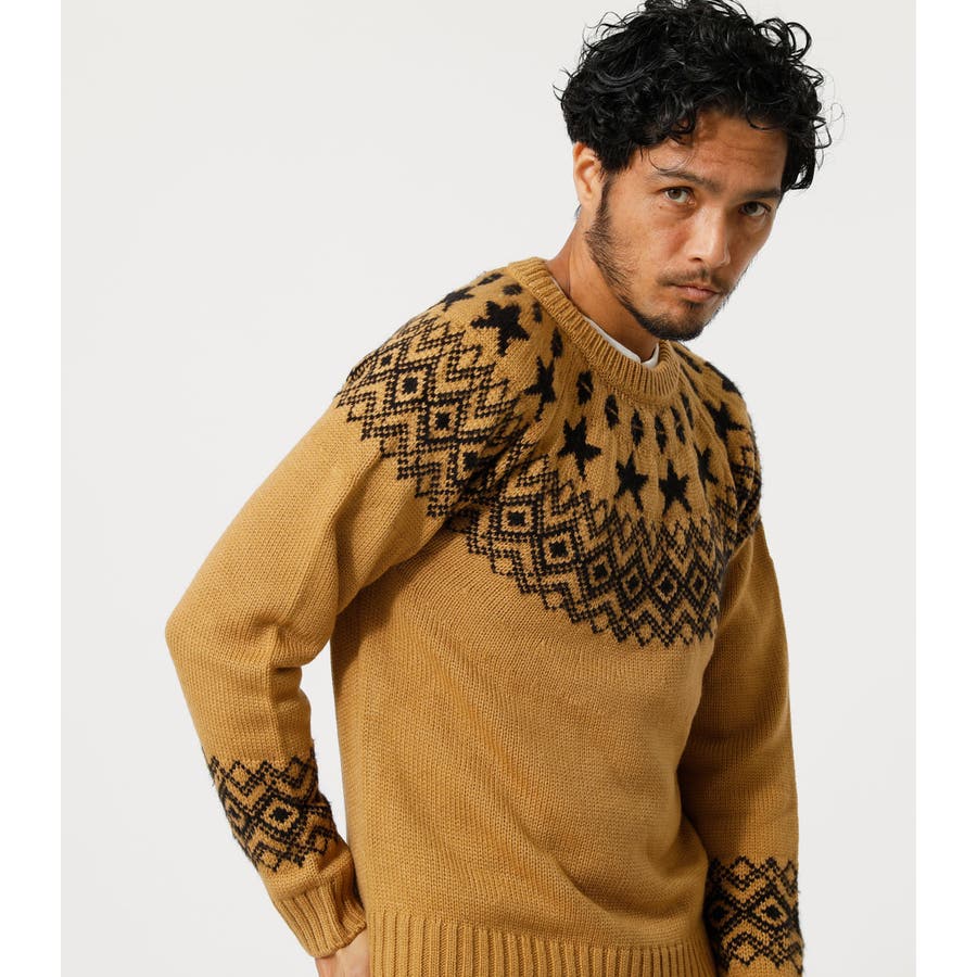 FAIR ISLE STAR KNIT/フェアアイルスターニット[品番