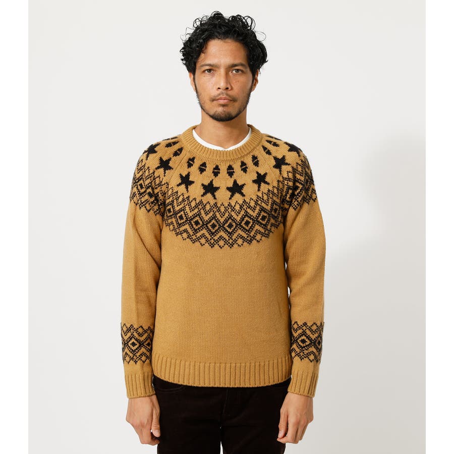 FAIR ISLE STAR KNIT/フェアアイルスターニット[品番