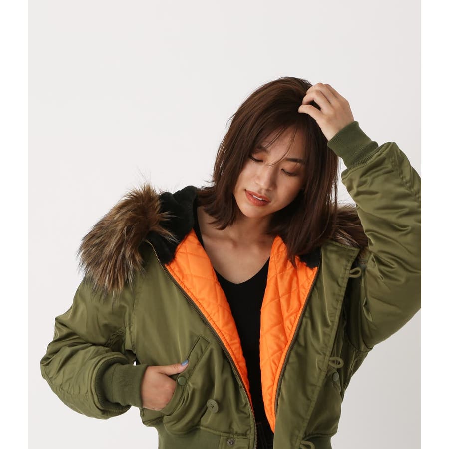 N-2B COAT/N-2Bコート[品番：AZLW0016459]｜AZUL BY MOUSSY（アズールバイマウジー ）のレディースファッション通販｜SHOPLIST（ショップリスト）