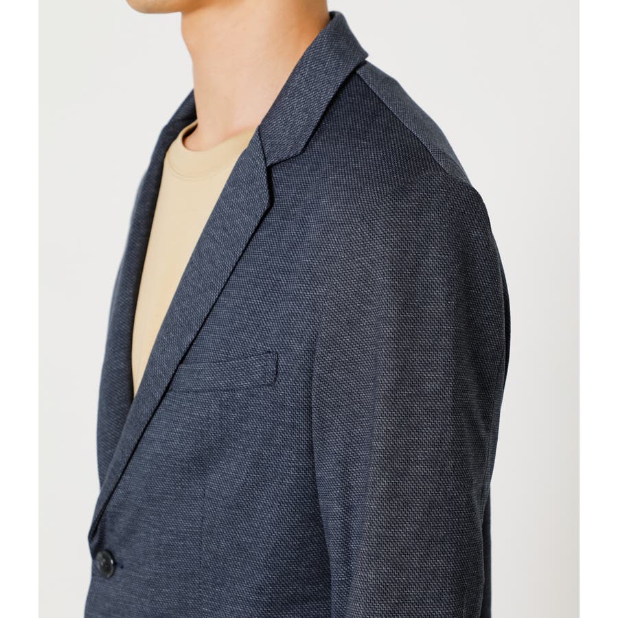 SHARKSKIN PRINT JACKET/シャークスキンプリントジャケット[品番