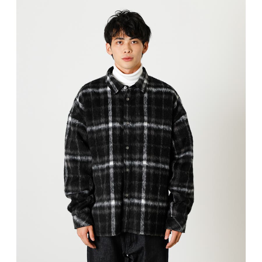 SHAGGY CHECK SHIRT[品番：AZLW0017917]｜AZUL BY MOUSSY（アズール
