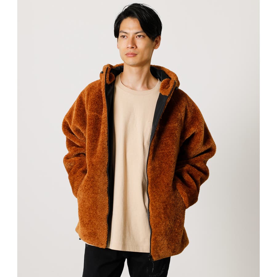 BOA HOODIE BLOUSON/ボアフーディブルゾン[品番：AZLW0018023]｜AZUL