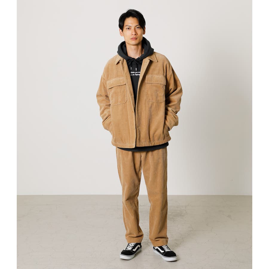 CORDUROY TAPERED PANTS/コーデュロイテーパードパンツ[品番 