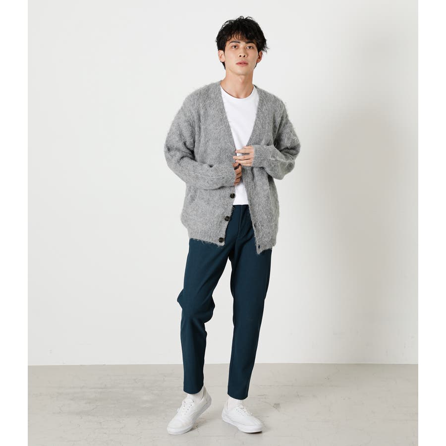 SHAGGY KNIT CARDIGAN/シャギーニットカーディガン[品番：AZLW0017989