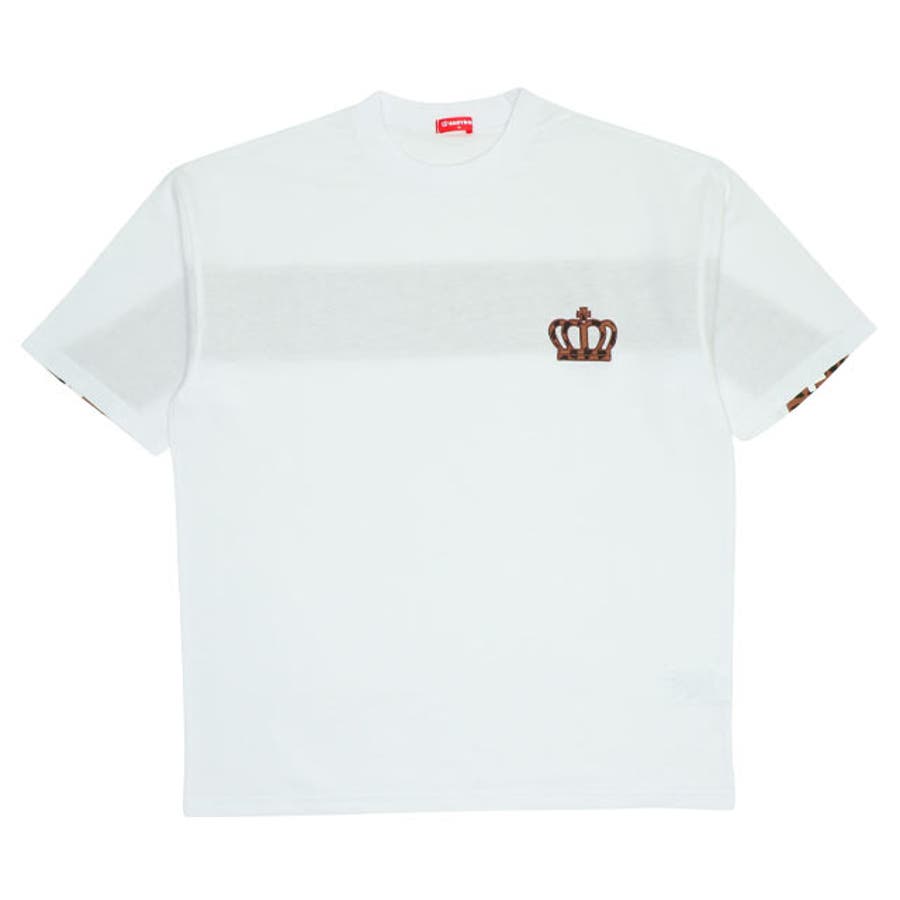 親子お揃い バックロゴテープTシャツ 9515A[品番：BYDK0006729  