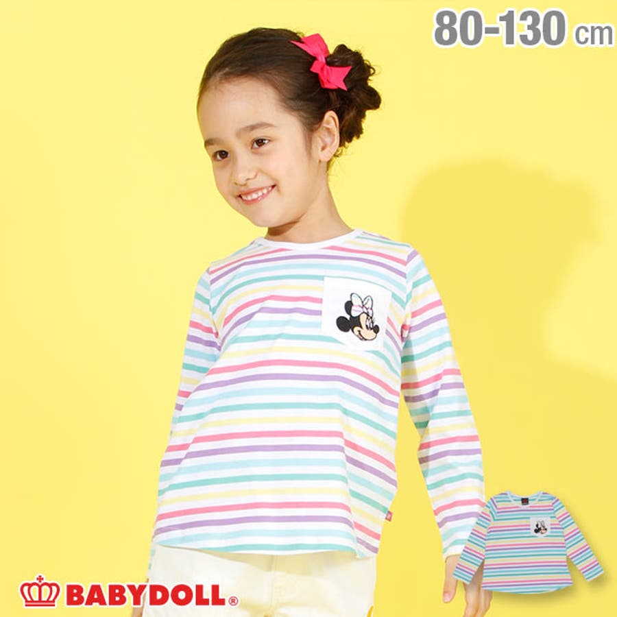 ディズニー マルチボーダー ロンt 品番 Bydk Babydoll ベビードール のキッズファッション通販 Shoplist ショップリスト