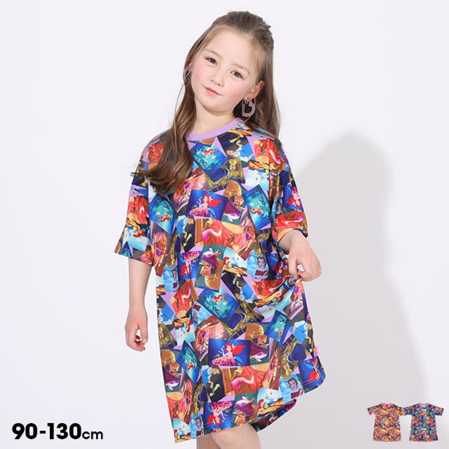 ディズニー シーン総柄 ワンピース 品番 Bydk Babydoll ベビードール のキッズファッション通販 Shoplist ショップリスト