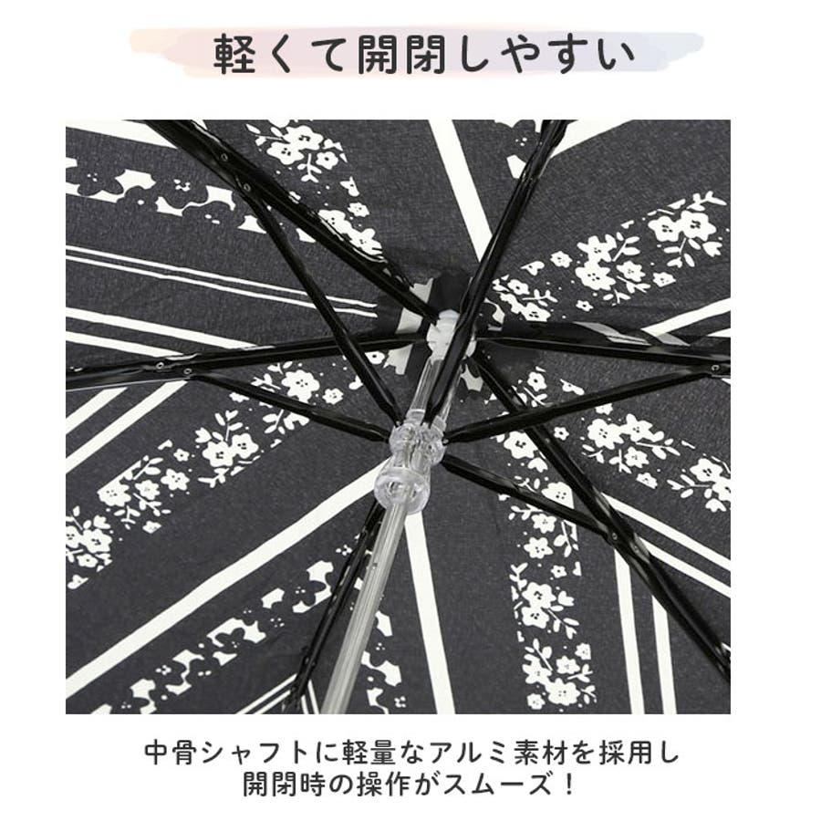 amusant sous la pluie 耐風折りたたみ傘 55cm[品番：BCYW0008496