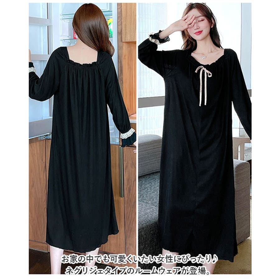 ネグリジェ ルームウェア ワンピース pk0831[品番：BCYW0017995  