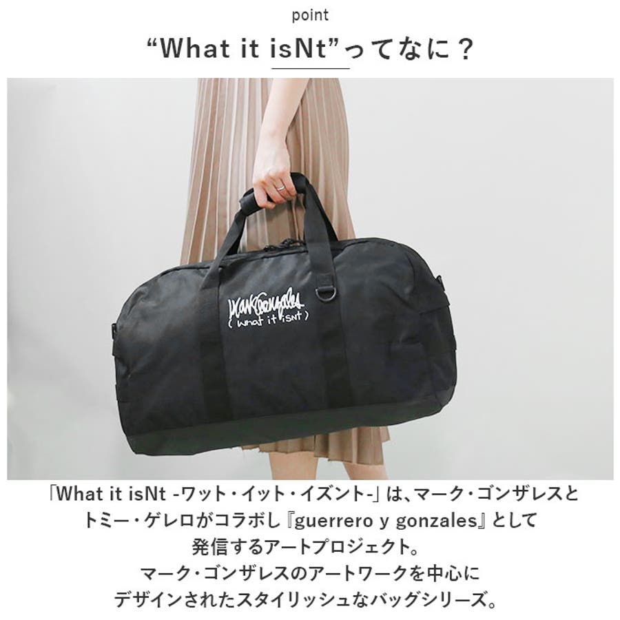 LACーVERT バッグ ボストンバッグ ロングハンドルボストンバッグ