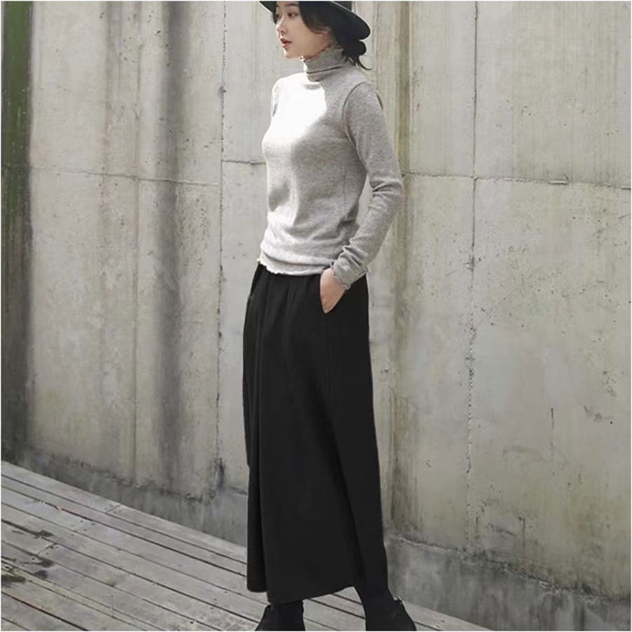 ワイドパンツ ガウチョパンツ レディース 防寒 おしゃれ[品番：BCYW0032696]｜BACKYARD FAMILY（バックヤードファミリー）の レディースファッション通販｜SHOPLIST（ショップリスト）