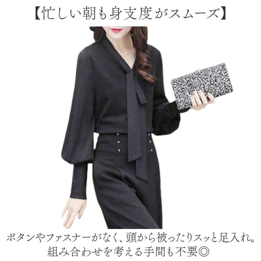 極美品 レミュー AOKI 呼び寄せ パンツスーツセットアップ