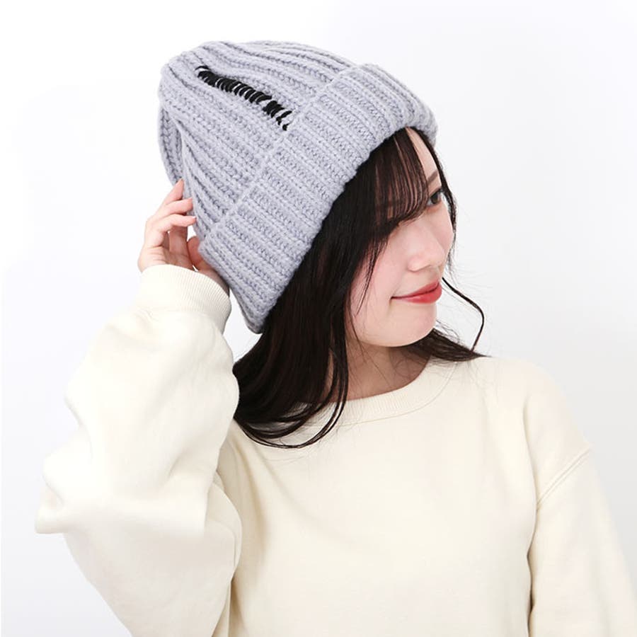 贅沢品 ステッチラインニット帽[品番：BCYW0033318]｜BACKYARD FAMILY トップス