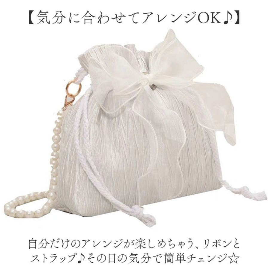ショルダーバッグ 巾着バッグ レディース[品番：BCYW0034269
