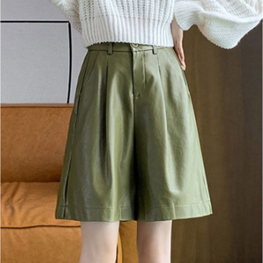 レザーショートパンツ レディース[品番：BCYW0034557]｜BACKYARD FAMILY（バックヤードファミリー）のレディース ファッション通販｜SHOPLIST（ショップリスト）