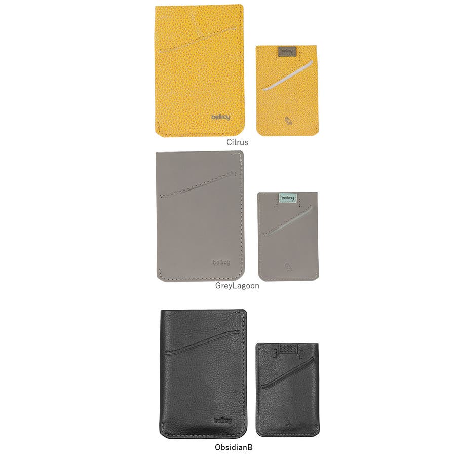 商品画像：Card Sleeve | 薄型のレザーカードケース、財布 | ベルロイ 4