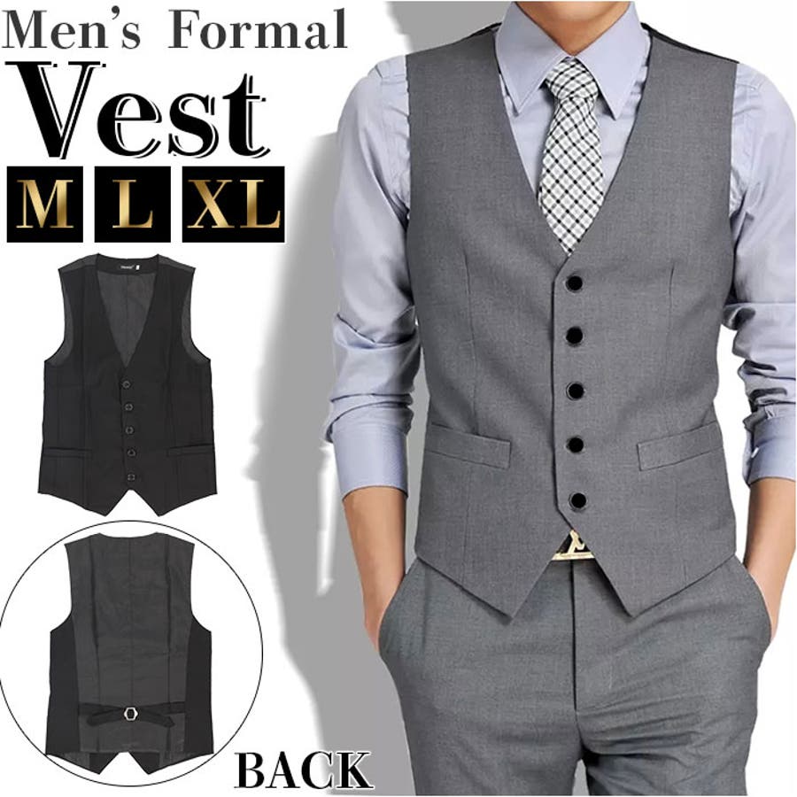 ベスト メンズ スーツ[品番：BCYW0032088]｜BACKYARD FAMILY