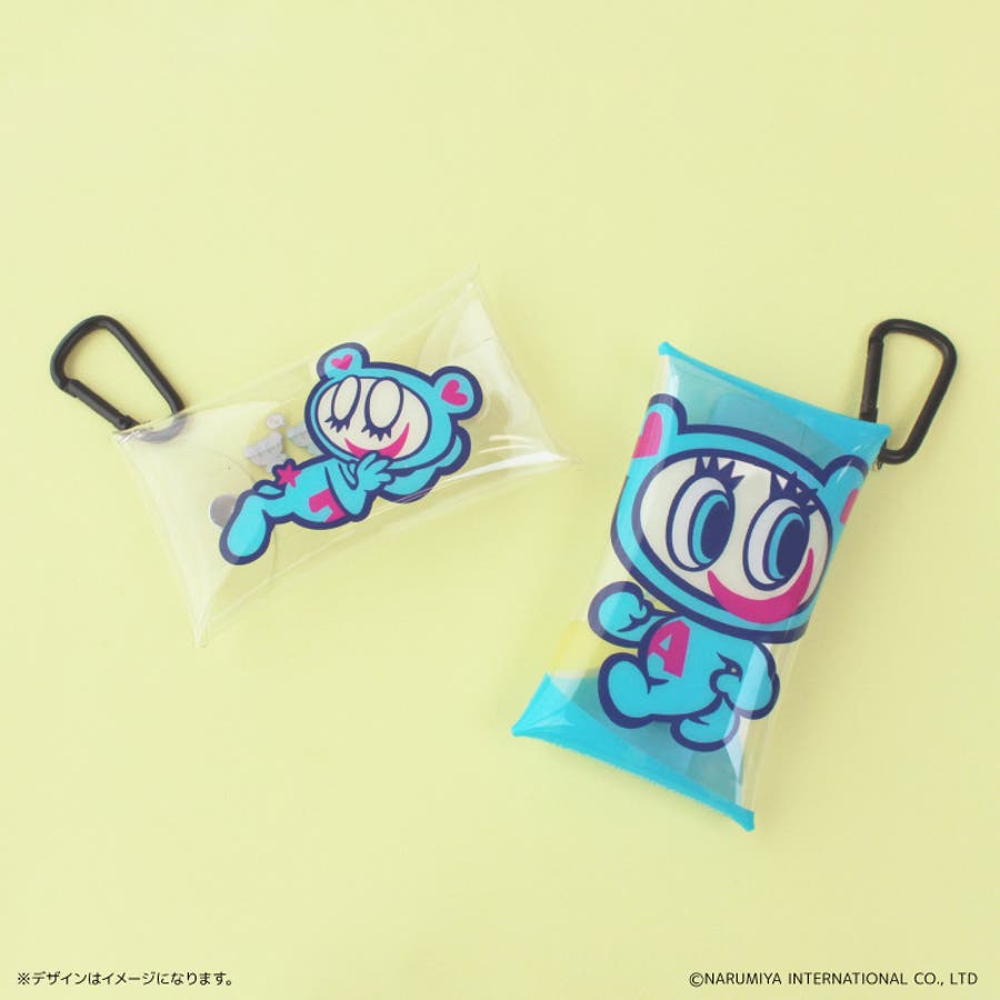 ナルミヤキャラクターズ クリアマルチケース エンジェルブルー [品番