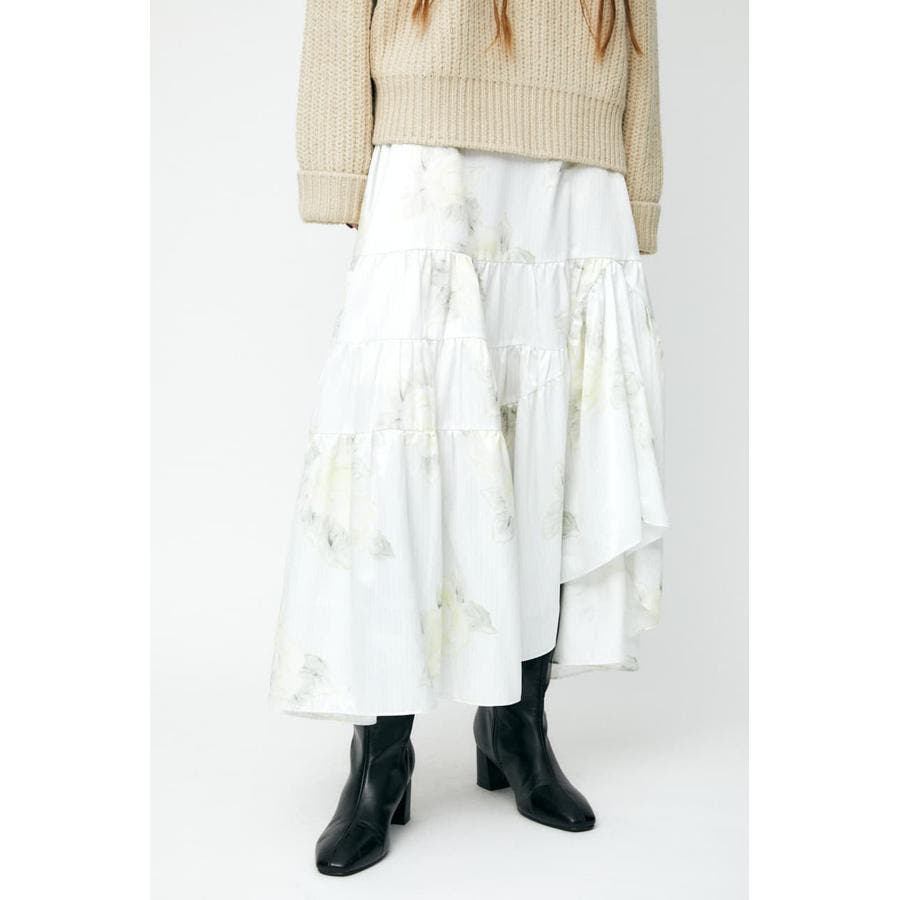 CAMELLIA TIERED スカート[品番：BJLW0021720]｜MOUSSY OUTLET