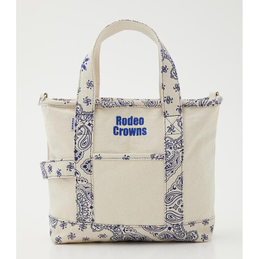 R CANVAS BANDANA MINI TOTE[品番：BJLW0022797]｜RODEO