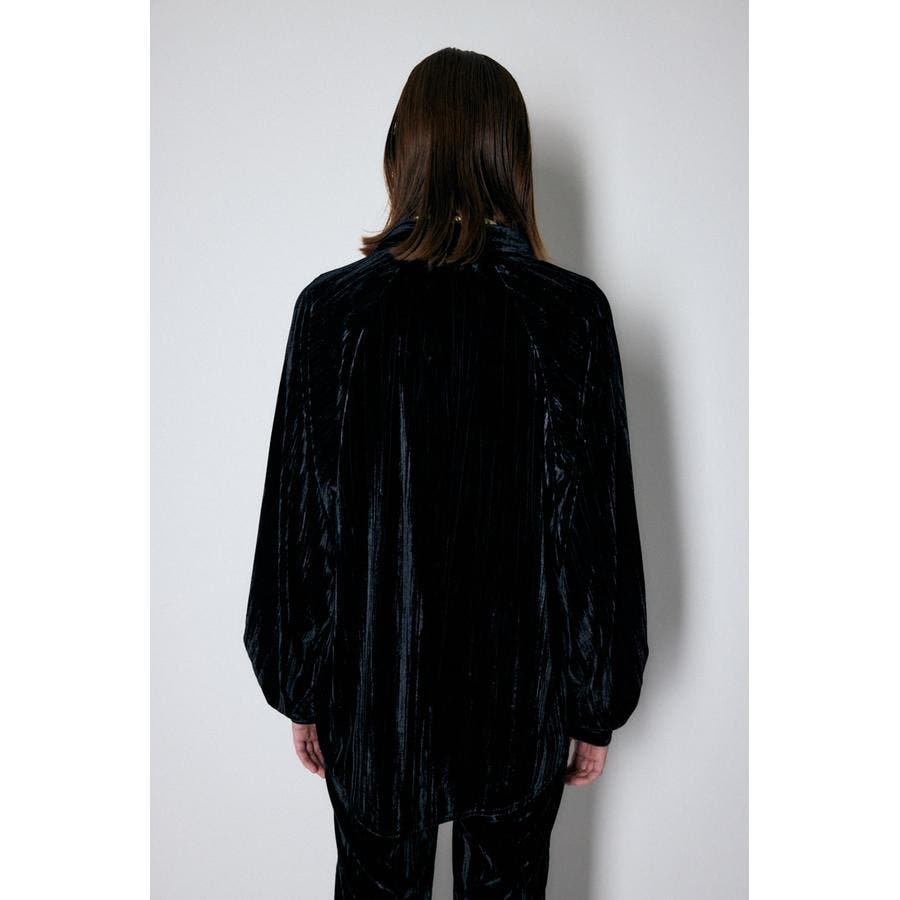 PLEATED VELOUR シャツ[品番：BJLW0024046]｜MOUSSY OUTLET（マウジー ...