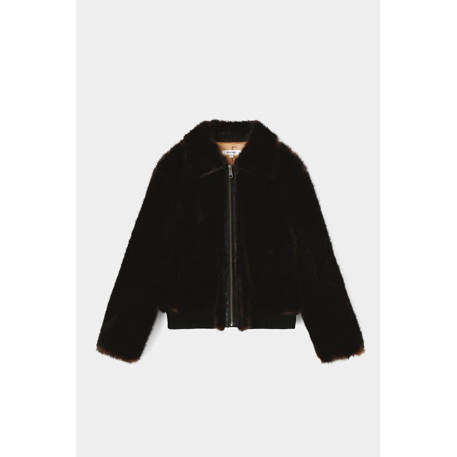 FAUX FUR ブルゾン[品番：BJLW0019317]｜MOUSSY OUTLET（マウジー