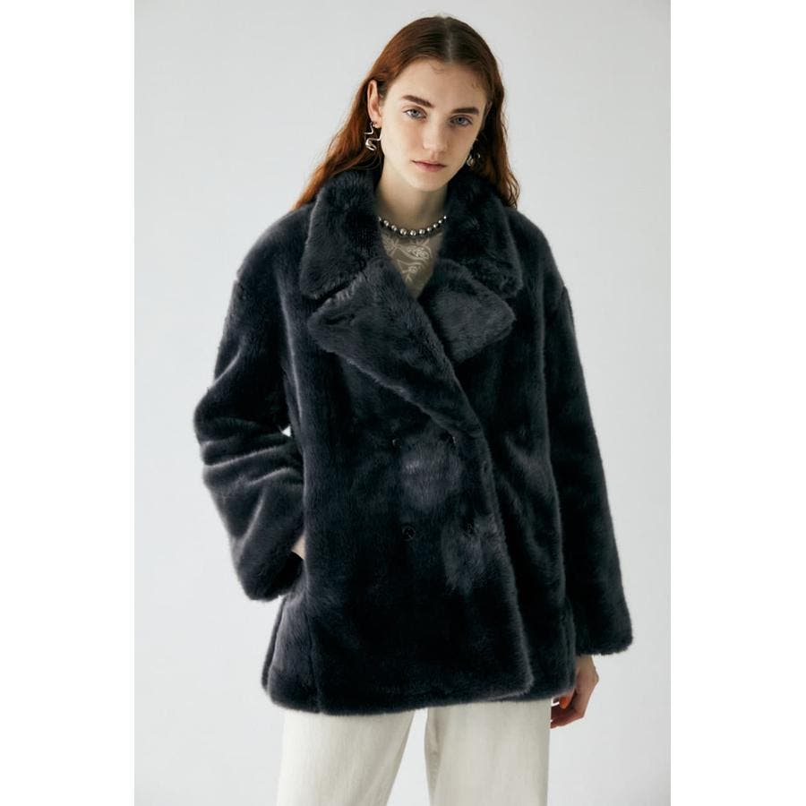 その他【美品】 foufou / フーフー | fur collar half coat