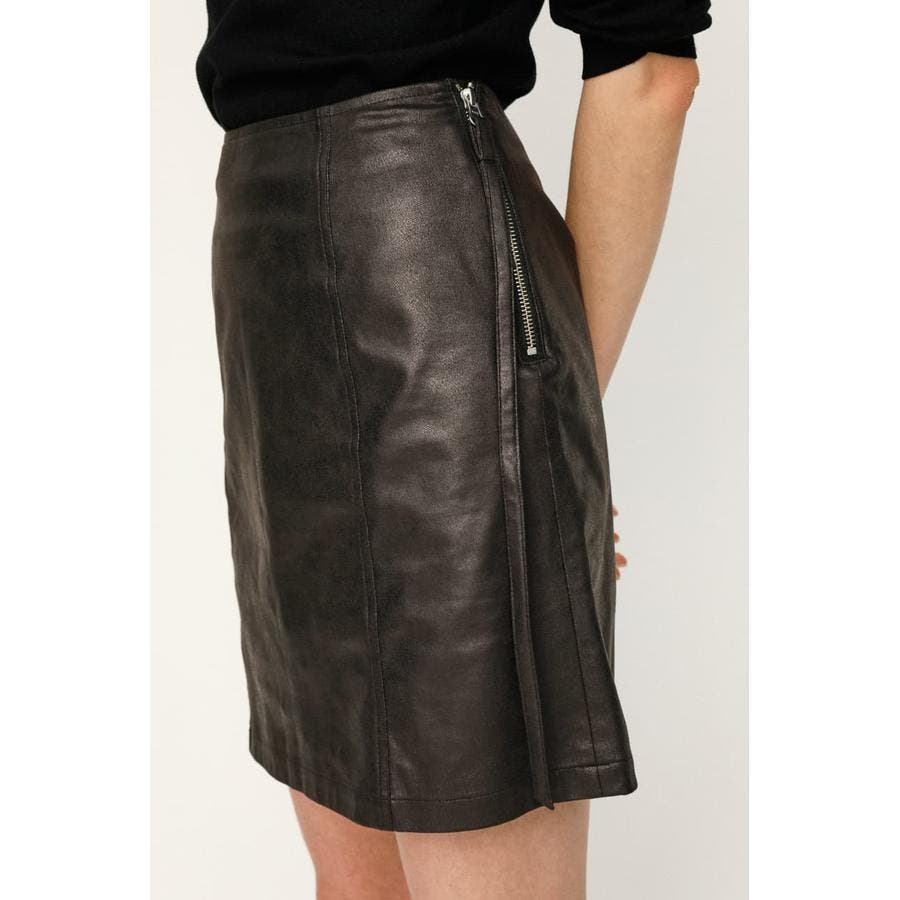 VEGAN LEATHER SHORT スカート[品番：BJLW0020875]｜SLY OUTLET