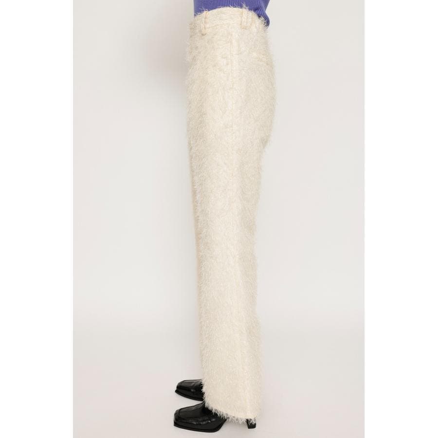 SLY（スライ）の「SHAGGY GLITTER FLARE PT シャギー グリッター
