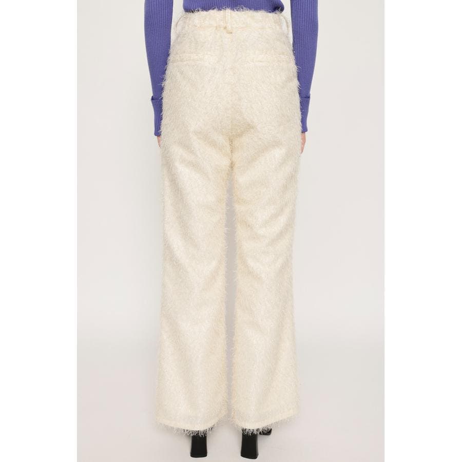 SLY（スライ）の「SHAGGY GLITTER FLARE PT シャギー グリッター