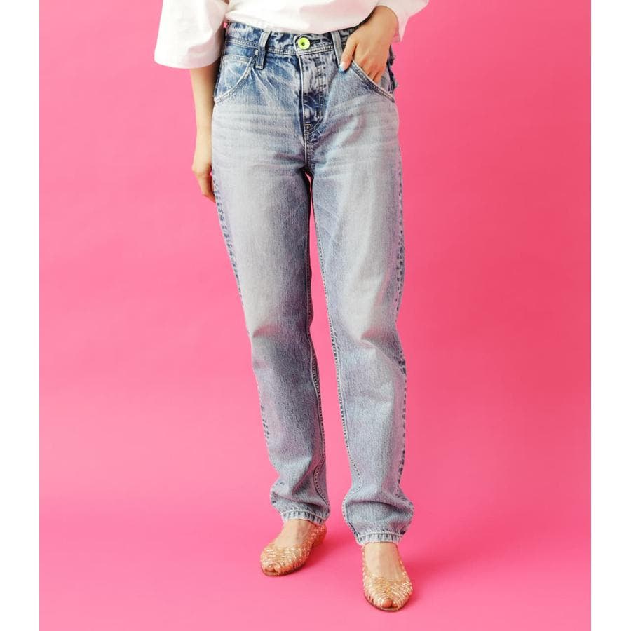 WEB限定)リボンデニムWL[品番：BJLW0018699]｜RODEO CROWNS WIDE