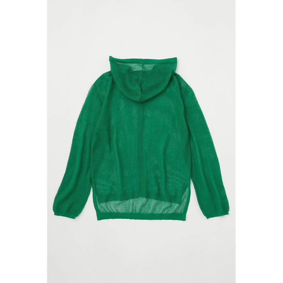 SHEER HOODIE カーディガン[品番：BJLW0023687]｜MOUSSY OUTLET
