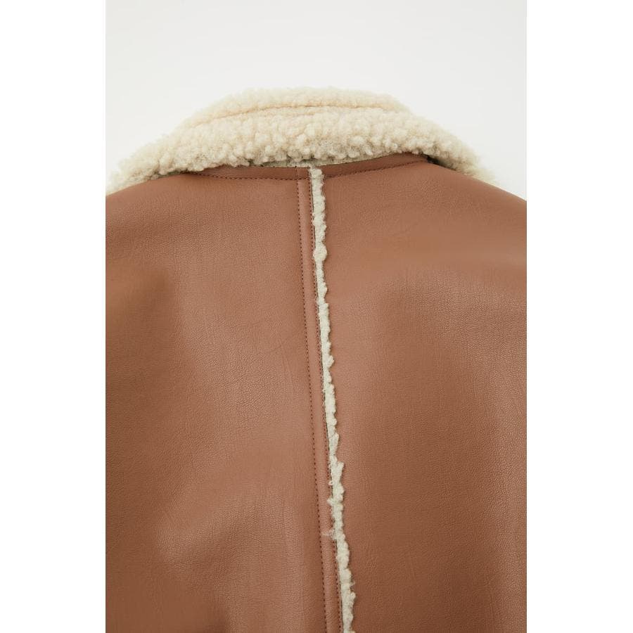 FAUX LEATHER BONDING ジャケット[品番：BJLW0019786]｜MOUSSY OUTLET