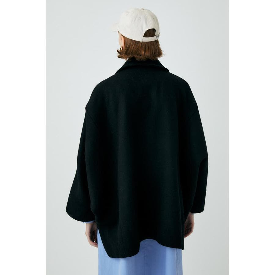 BIG COLLAR PONCHO コート[品番：BJLW0019593]｜MOUSSY OUTLET