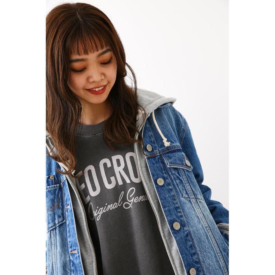 コンテンツも満載 connect Sweat ロデオクラウンズ Denim パーカーRCWB