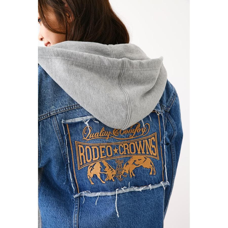 Sweat connect Denim JK[品番：BJLW0000747]｜RODEO CROWNS WIDE BOWL