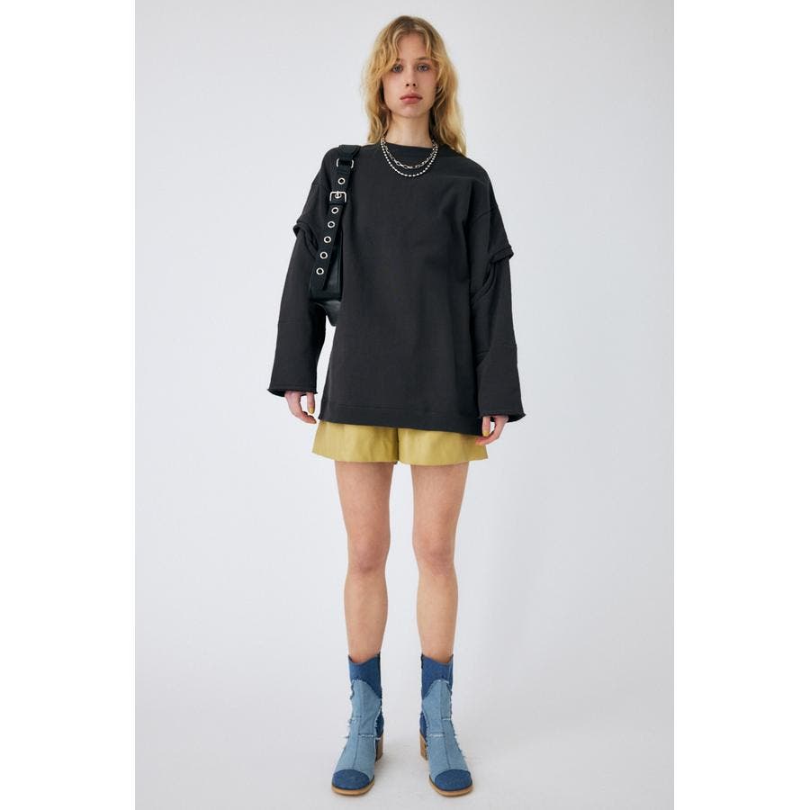 OPEN SLEEVE スウェット[品番：BJLW0025008]｜MOUSSY OUTLET（マウジー