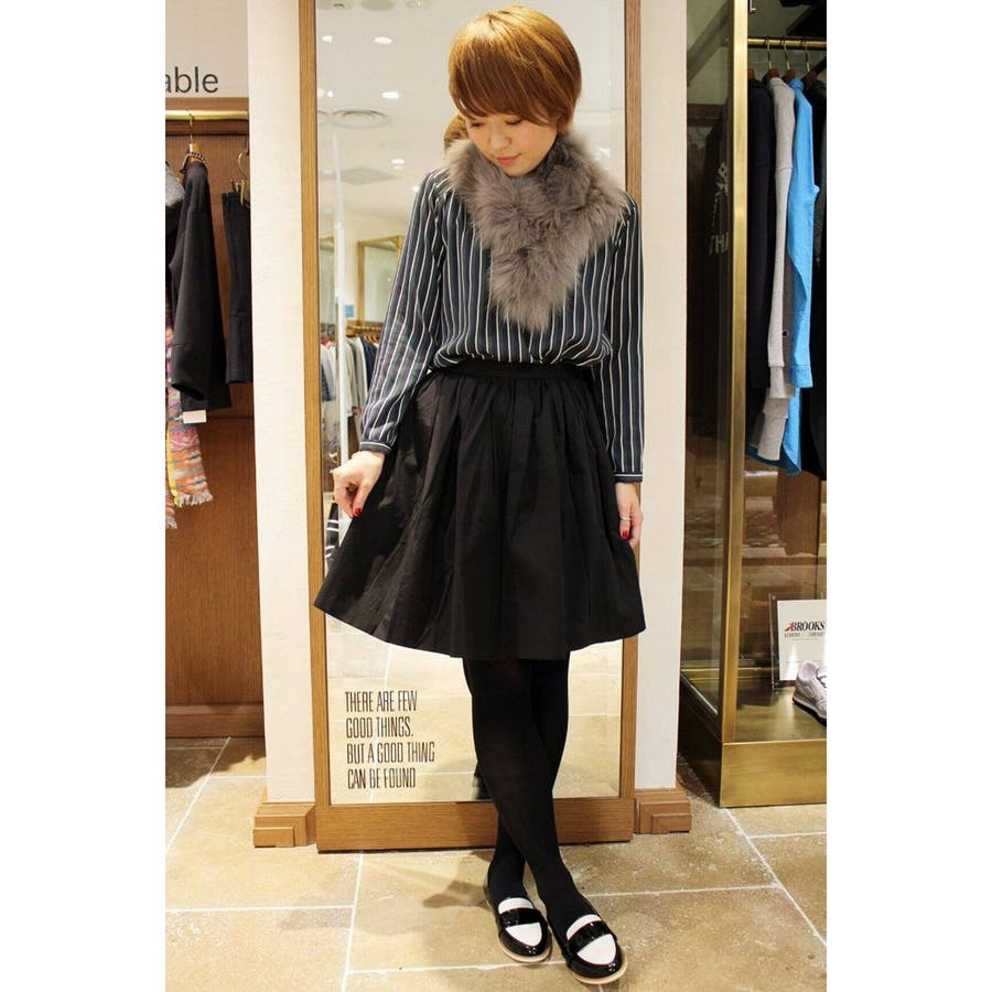 ◇タックギャザースカート[品番：BYCW0013982]｜B.C STOCK（ベー