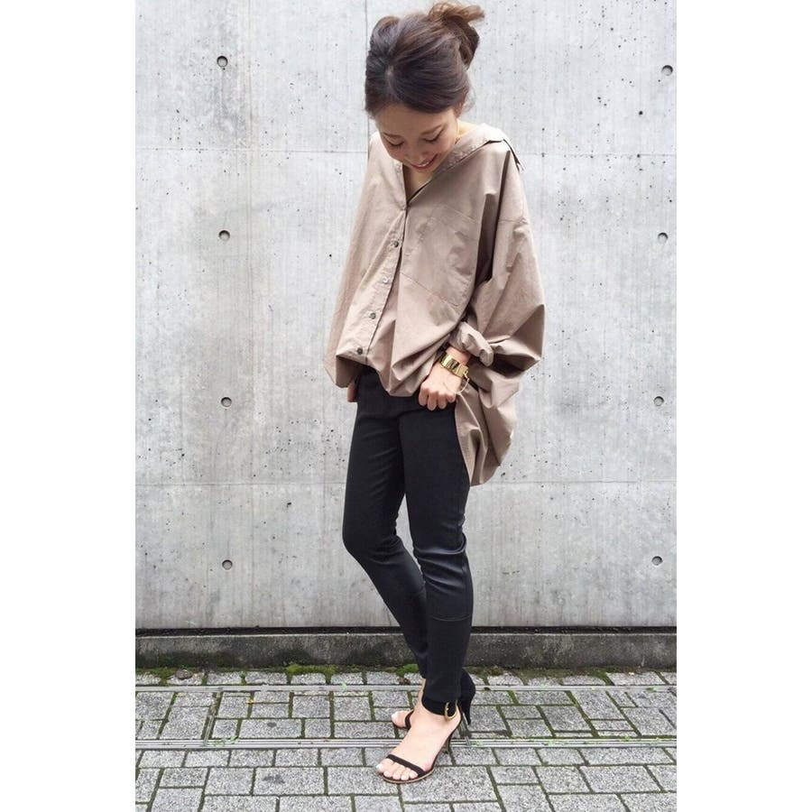 Deuxieme Classe＞ シープストレッチレザーパンツ◇[品番