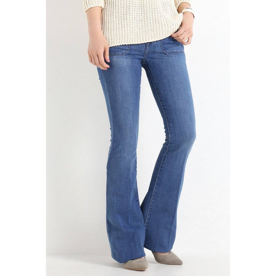 Plage＞ FRAME DENIM ポケ付ハイライズフレアデニムパンツ[品番：BYCW0012823]｜B.C  STOCK（ベーセーストック）のレディースファッション通販｜SHOPLIST（ショップリスト）