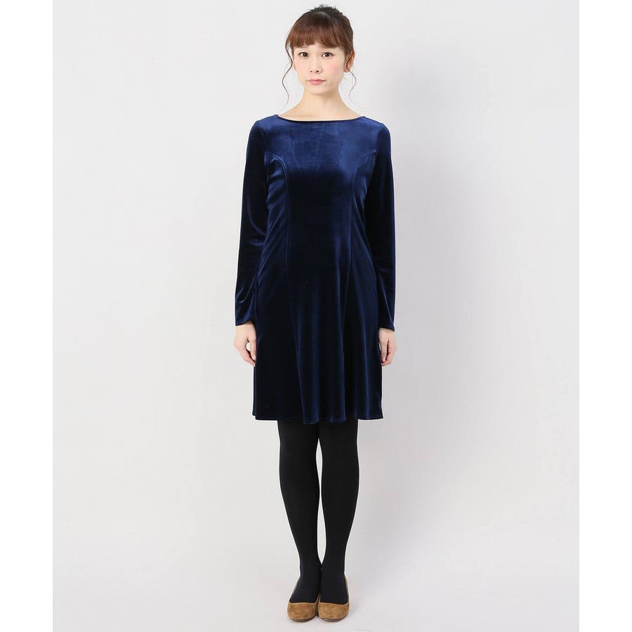 Limitless Luxury＞ベロアワンピース[品番：BYCW0003317]｜B.C