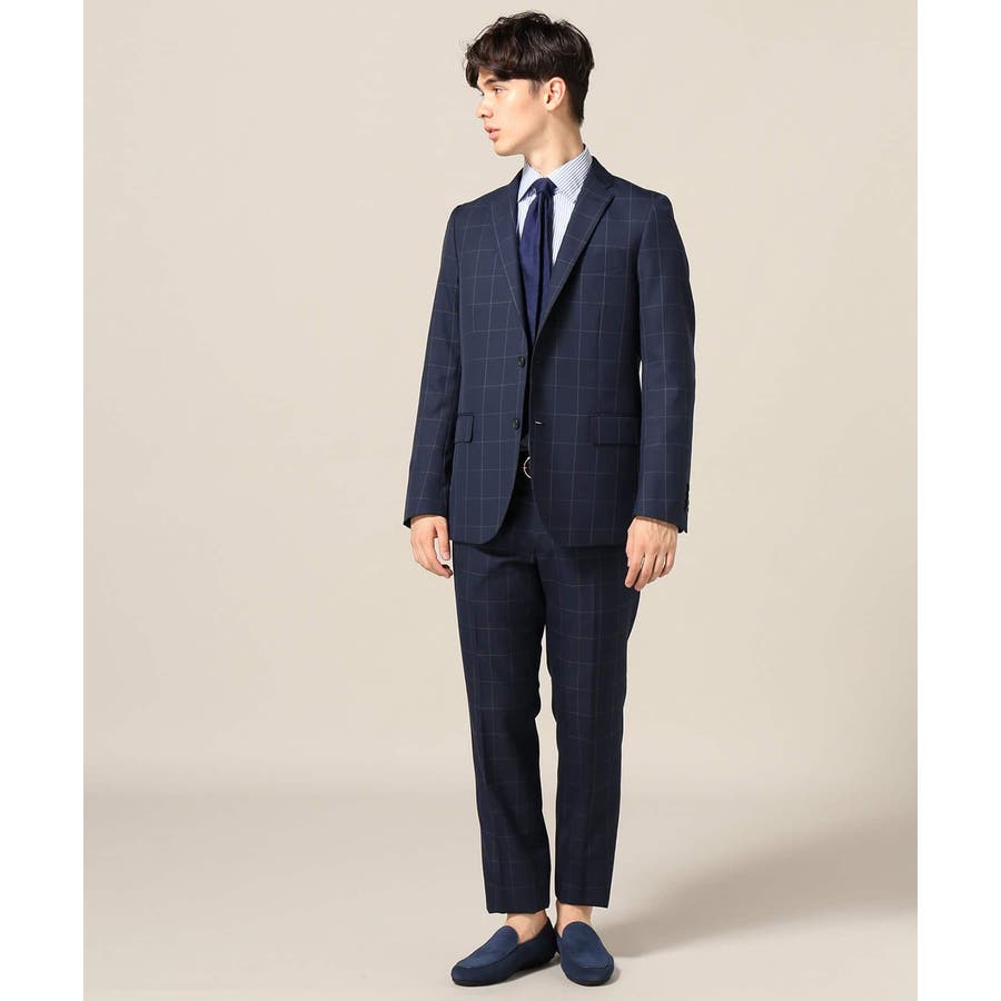 タリアトーレ ウインドウペン ジャケット ネイビー 44 タリアトーレ ウインドウペン ジャケット ネイビー 44