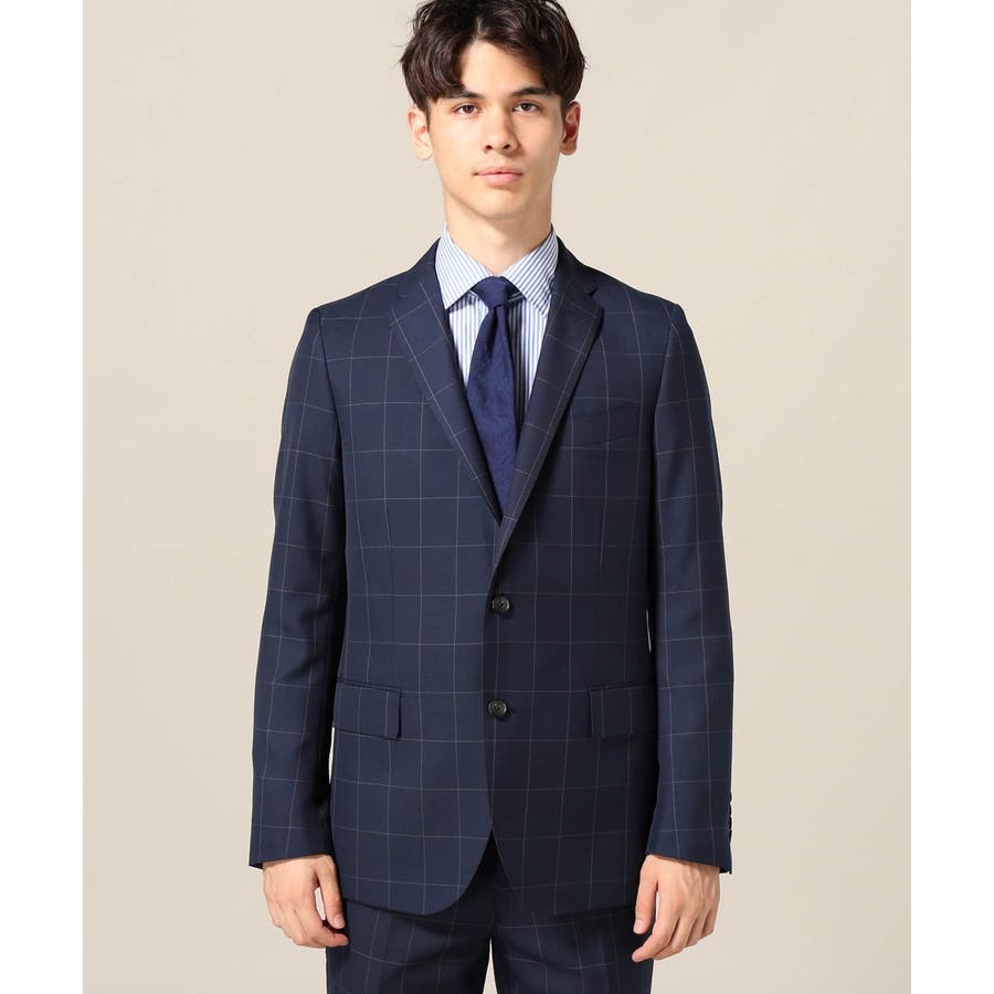 タリアトーレ ウインドウペン ジャケット ネイビー 44 TAGLIATORE ＞2024秋冬 ウィンドーペンジャケット｜ビームス 二子玉川