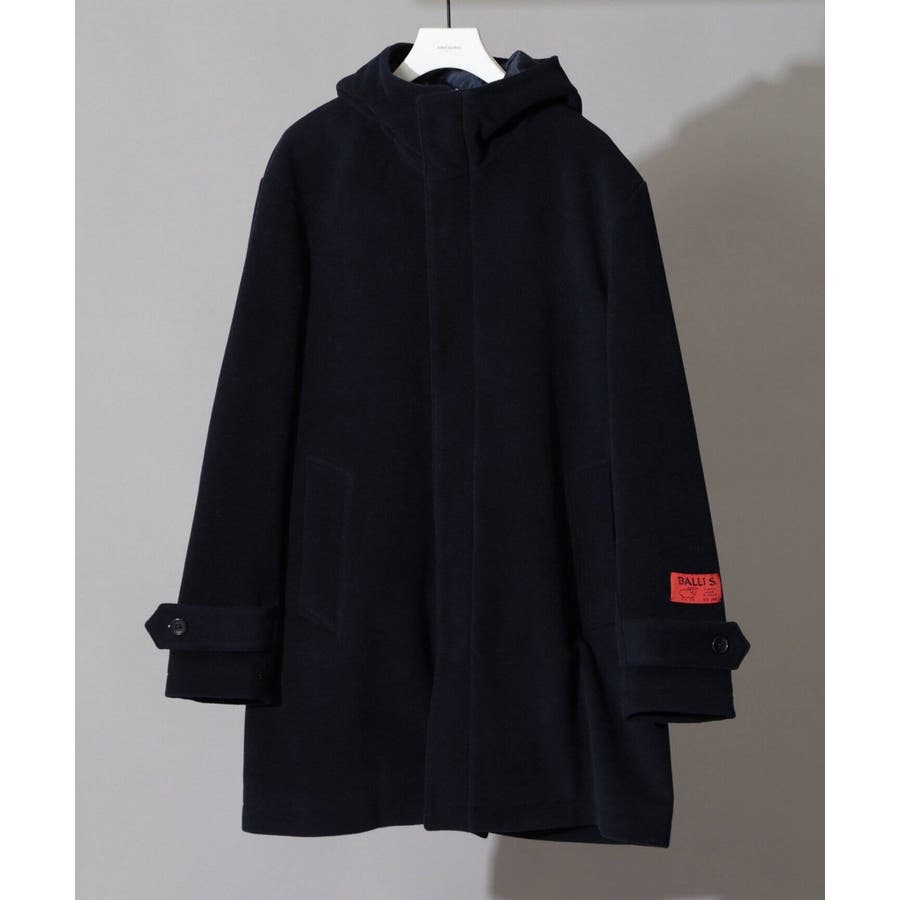 Ballis VELOUR フードコート [品番：BYCW0002606]｜B.C  STOCK（ベーセーストック）のメンズファッション通販｜SHOPLIST（ショップリスト）